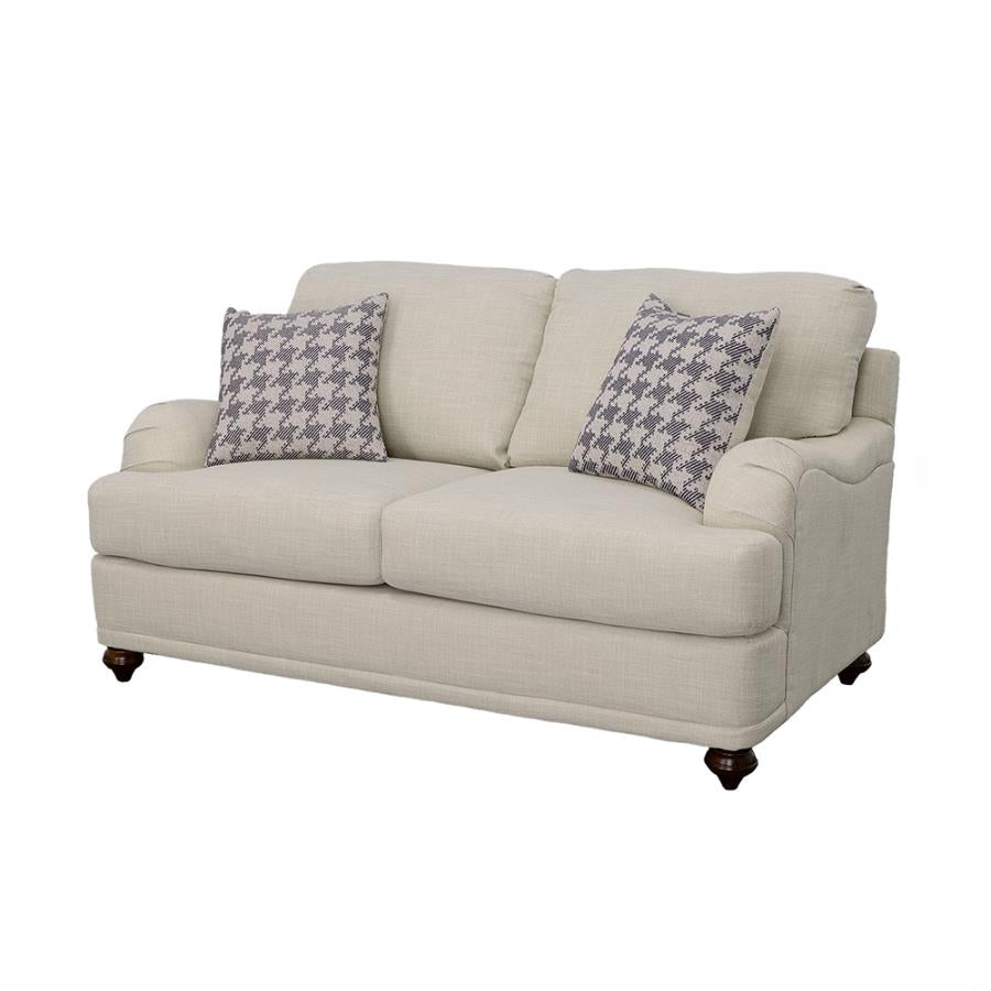Glenn Grey Loveseat - furniture place usa