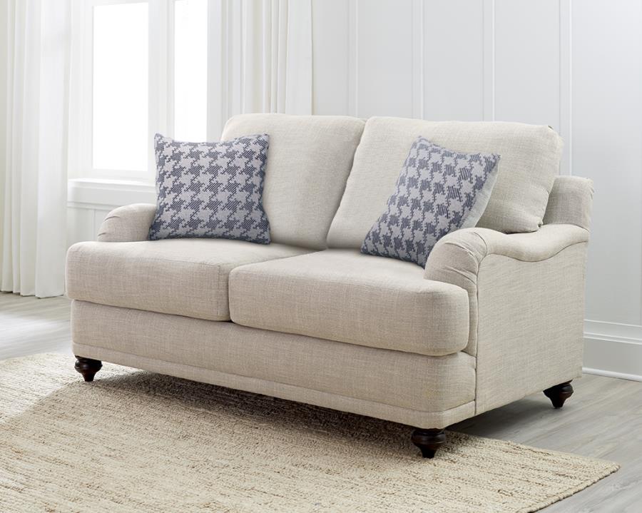 Glenn Grey Loveseat - furniture place usa