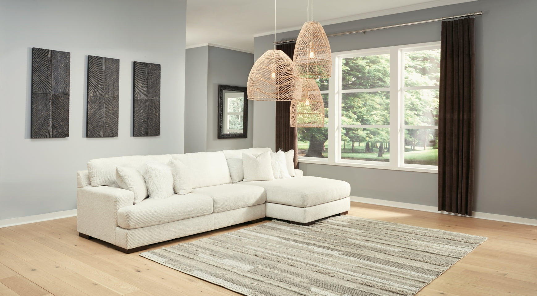 Zada 2-Piece Sectional with Chaise - 52204S3 - furniture place usa