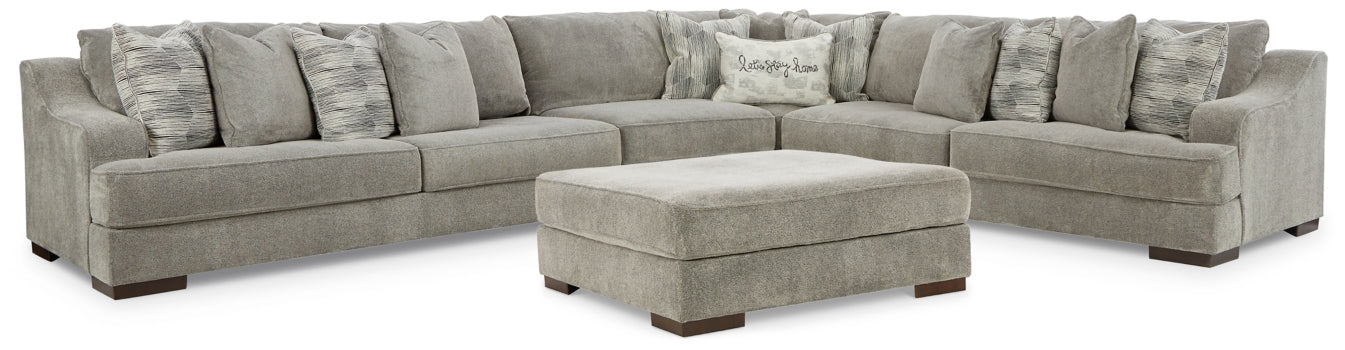 Bayless 4-Piece Sectional with Ottoman - furniture place usa
