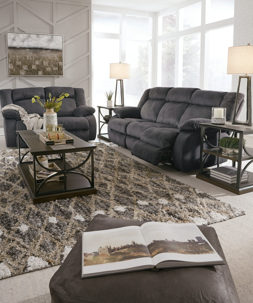 Burkner Sofa and Loveseat - furniture place usa