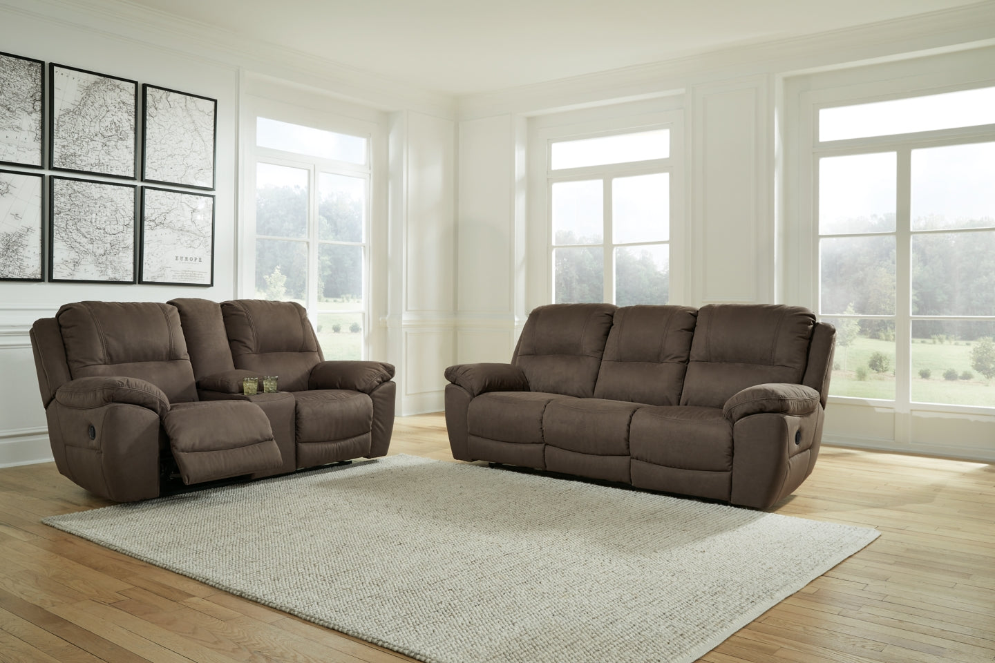 Next-Gen Gaucho Sofa and Loveseat - PKG013089 - furniture place usa