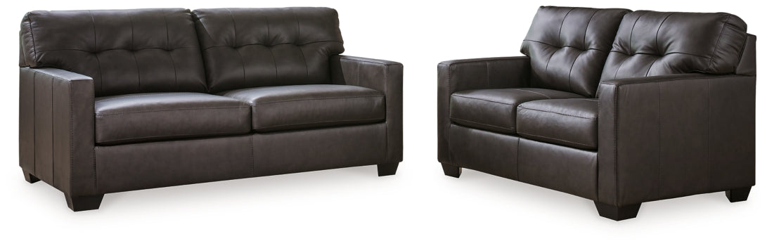 Belziani Sofa and Loveseat - furniture place usa