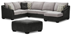 Bilgray 3-Piece Sectional with Ottoman - PKG008951 - furniture place usa