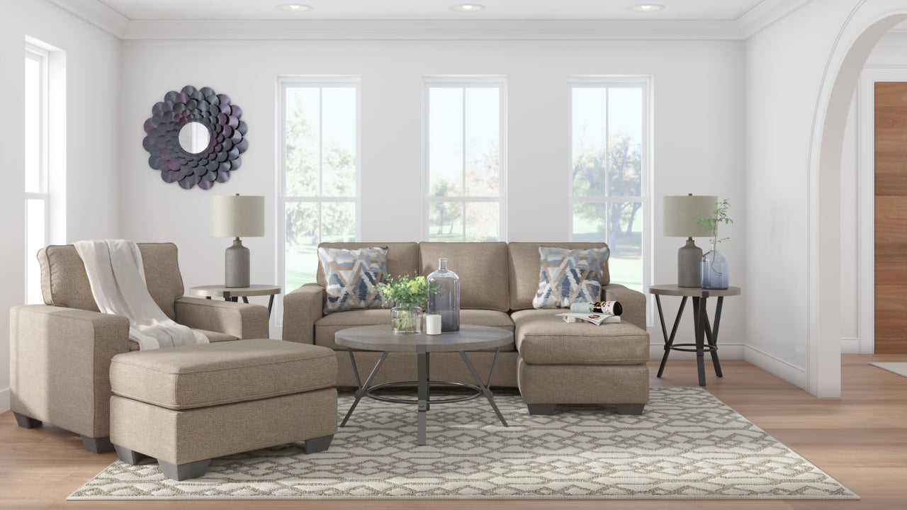 Greaves Sofa Chaise, Chair, and Ottoman - furniture place usa