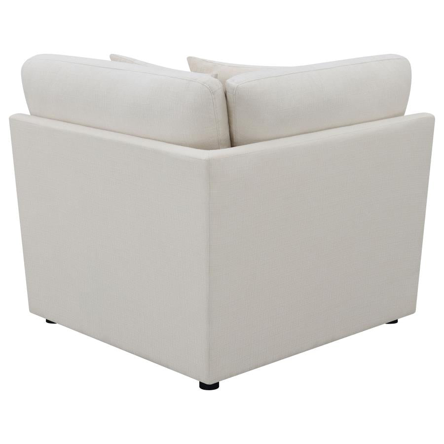Hobson Ivory Corner - furniture place usa