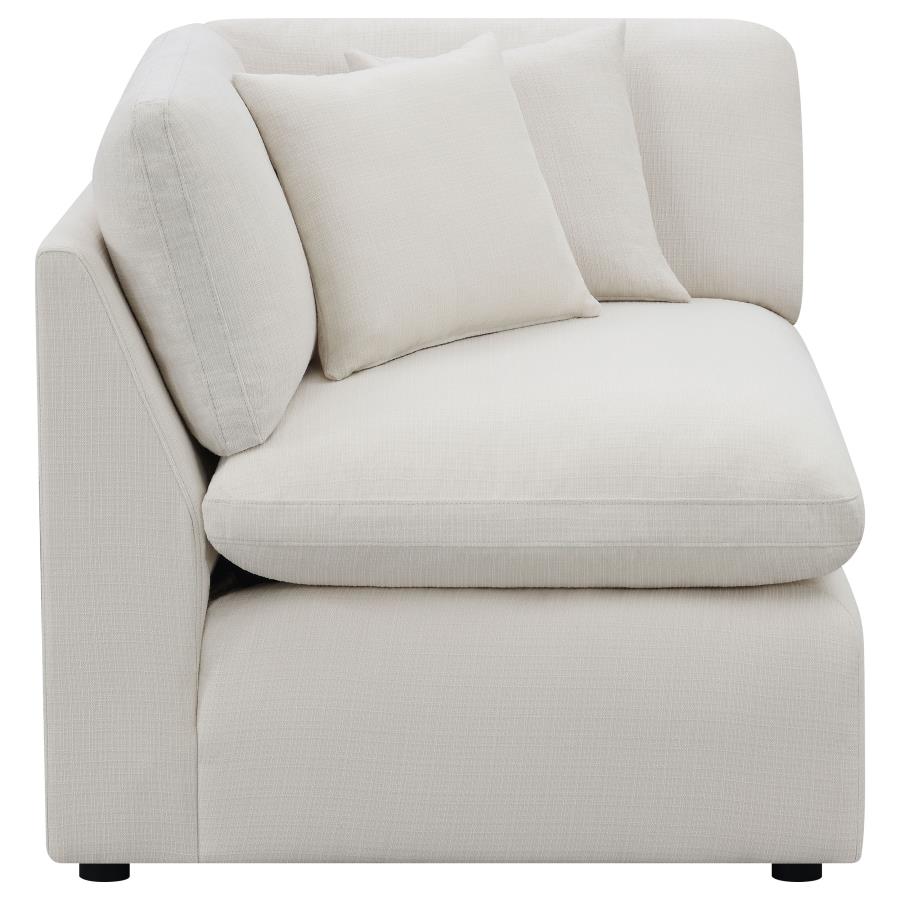 Hobson Ivory Corner - furniture place usa