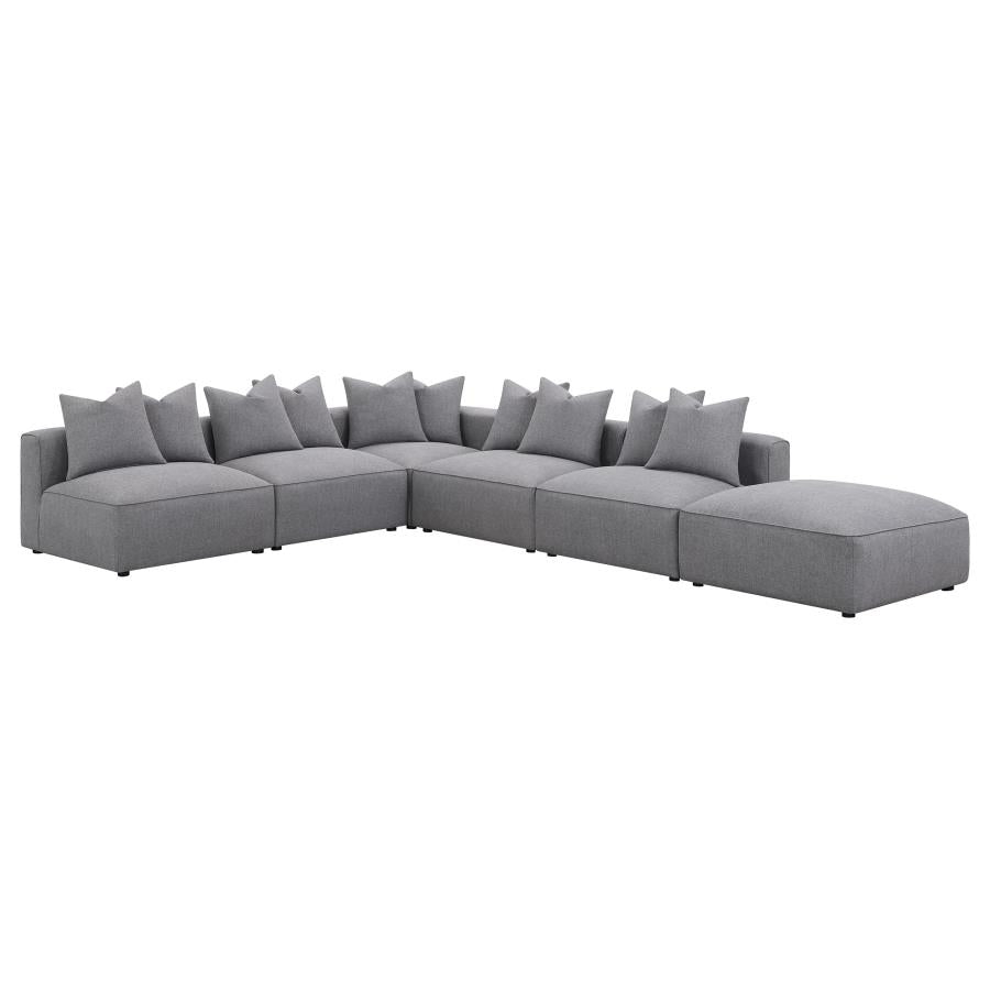 Jennifer Grey Armless Chair - furniture place usa