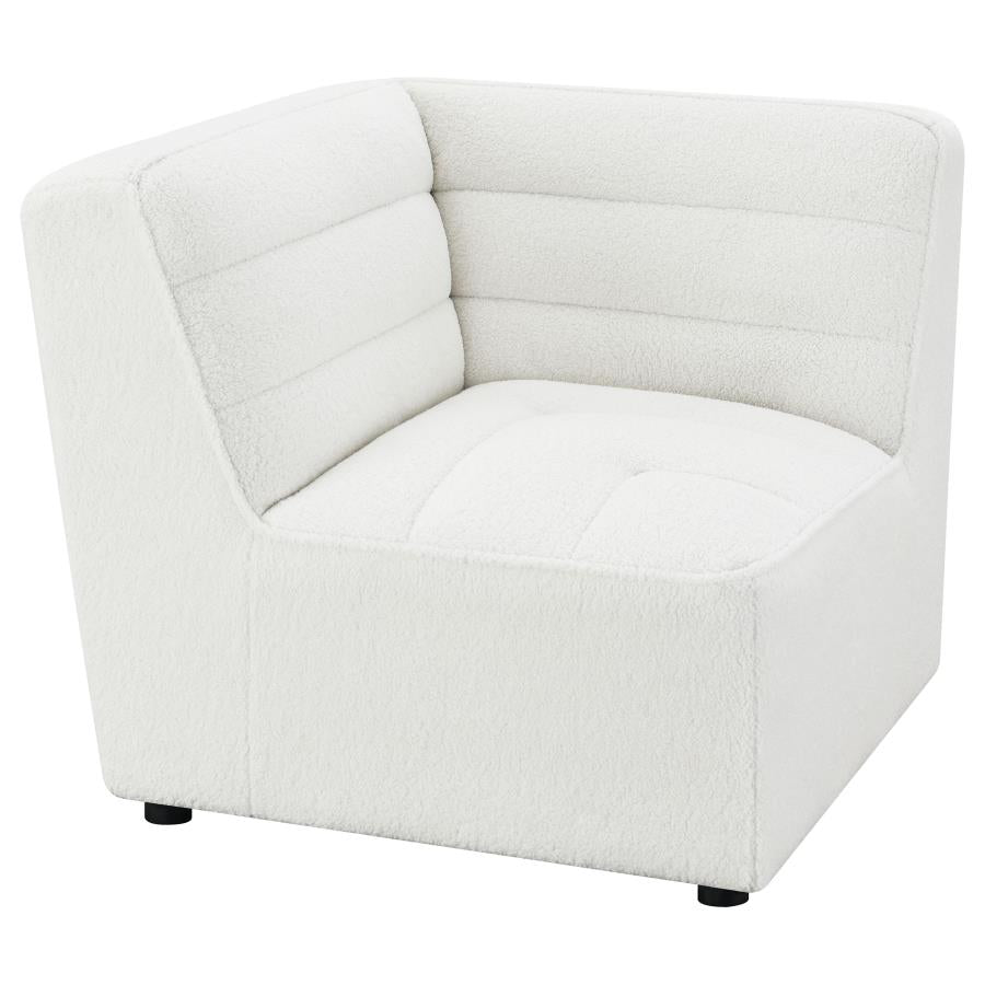 Sunny White 6 Pc Sectional - furniture place usa