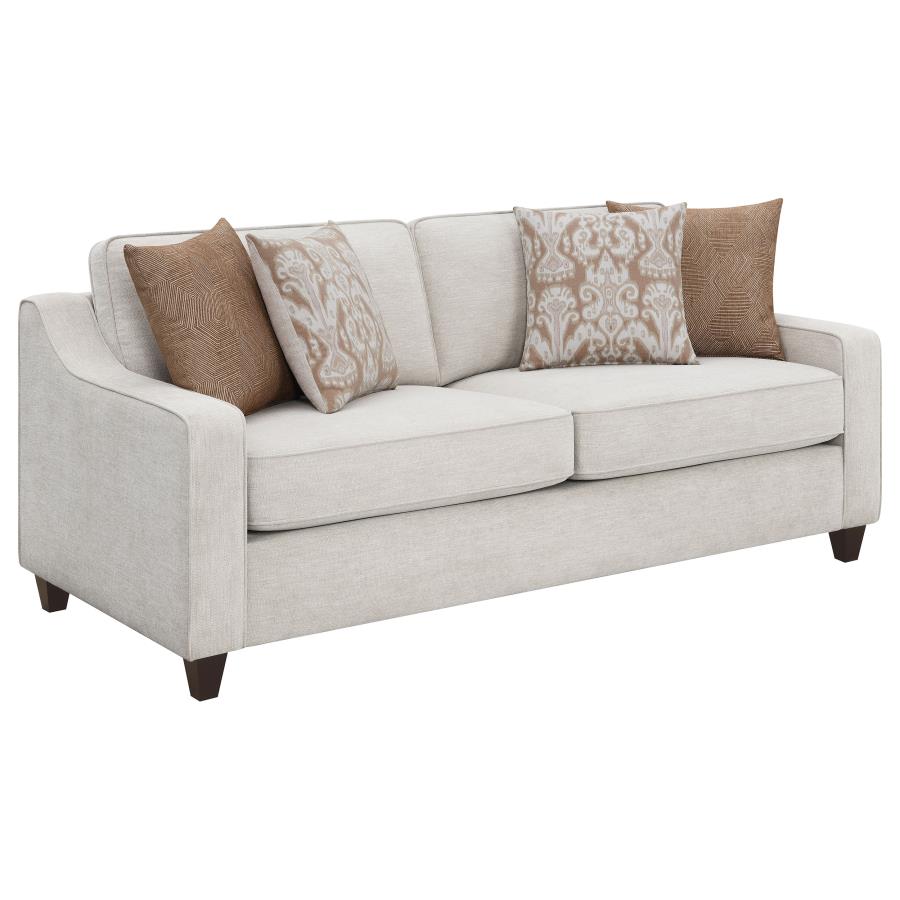 Christine Beige Sofa - furniture place usa
