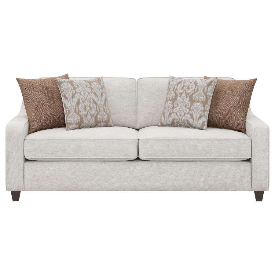 Christine Beige Sofa - furniture place usa