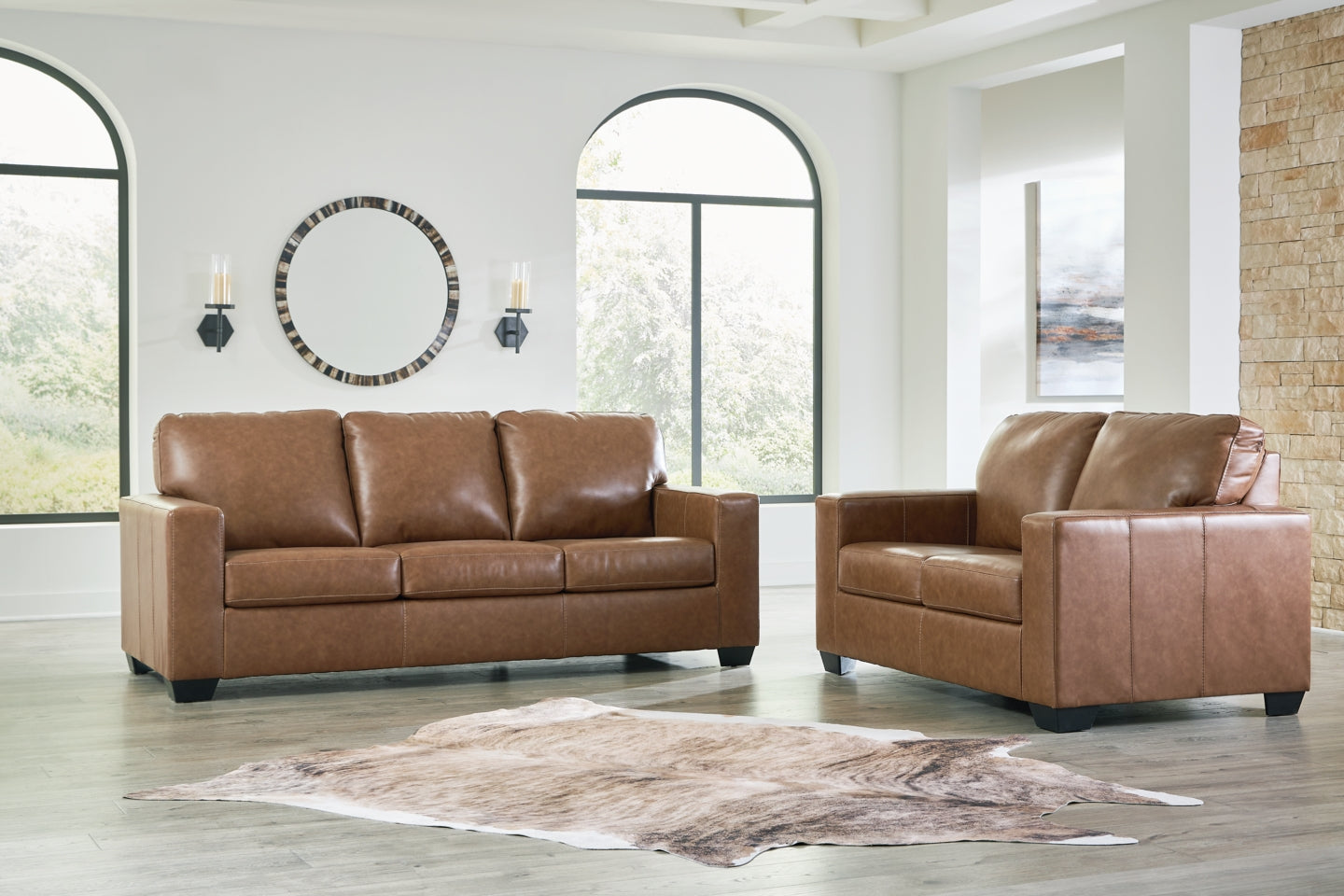 Bolsena Sofa and Loveseat - furniture place usa