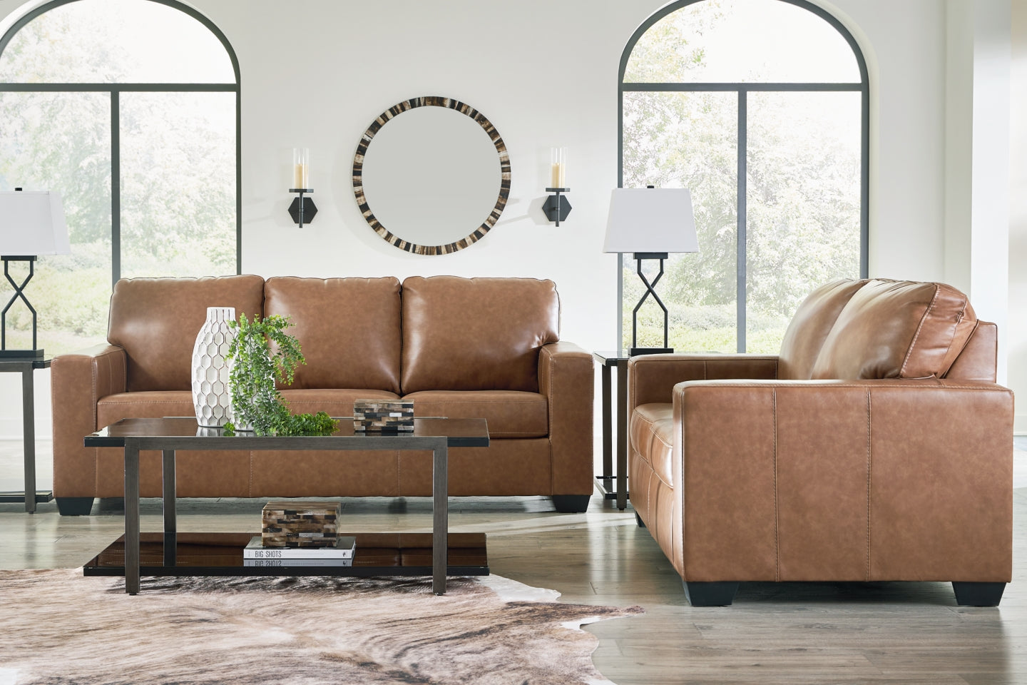 Bolsena Sofa and Loveseat - furniture place usa