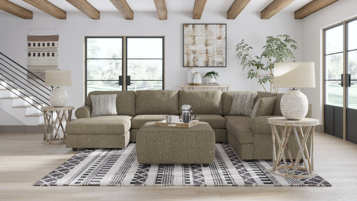 Hoylake 3-Piece Sectional with Ottoman - PKG008949 - furniture place usa