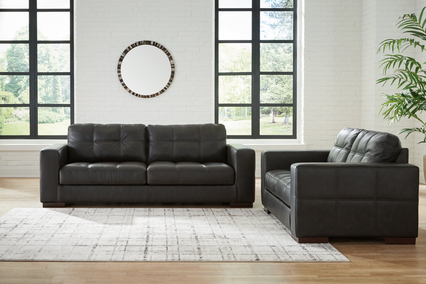 Luigi Sofa and Loveseat - furniture place usa