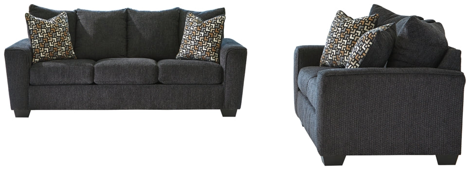 Wixon Sofa and Loveseat - furniture place usa