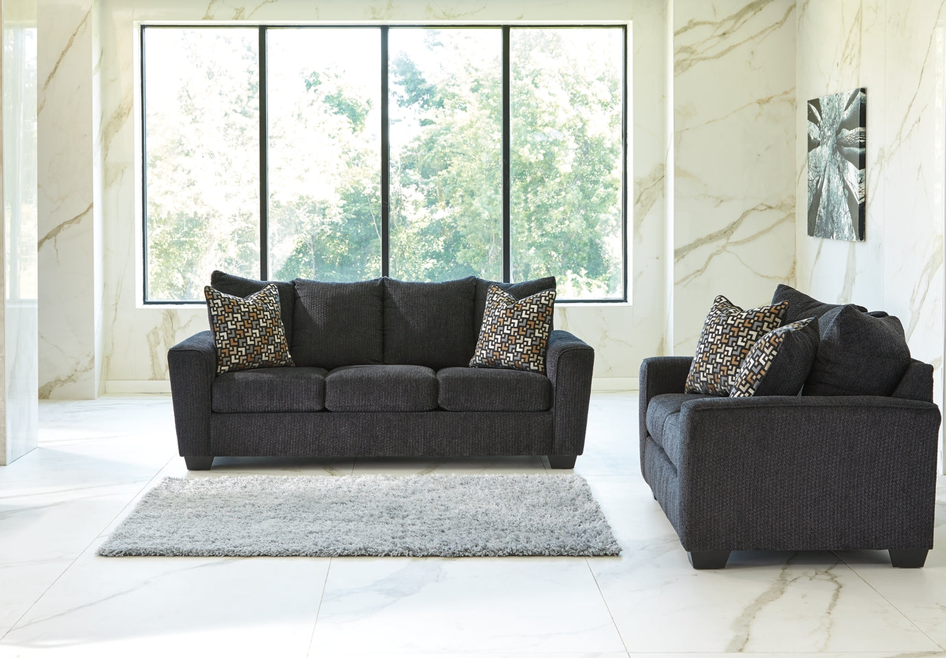 Wixon Sofa and Loveseat - furniture place usa