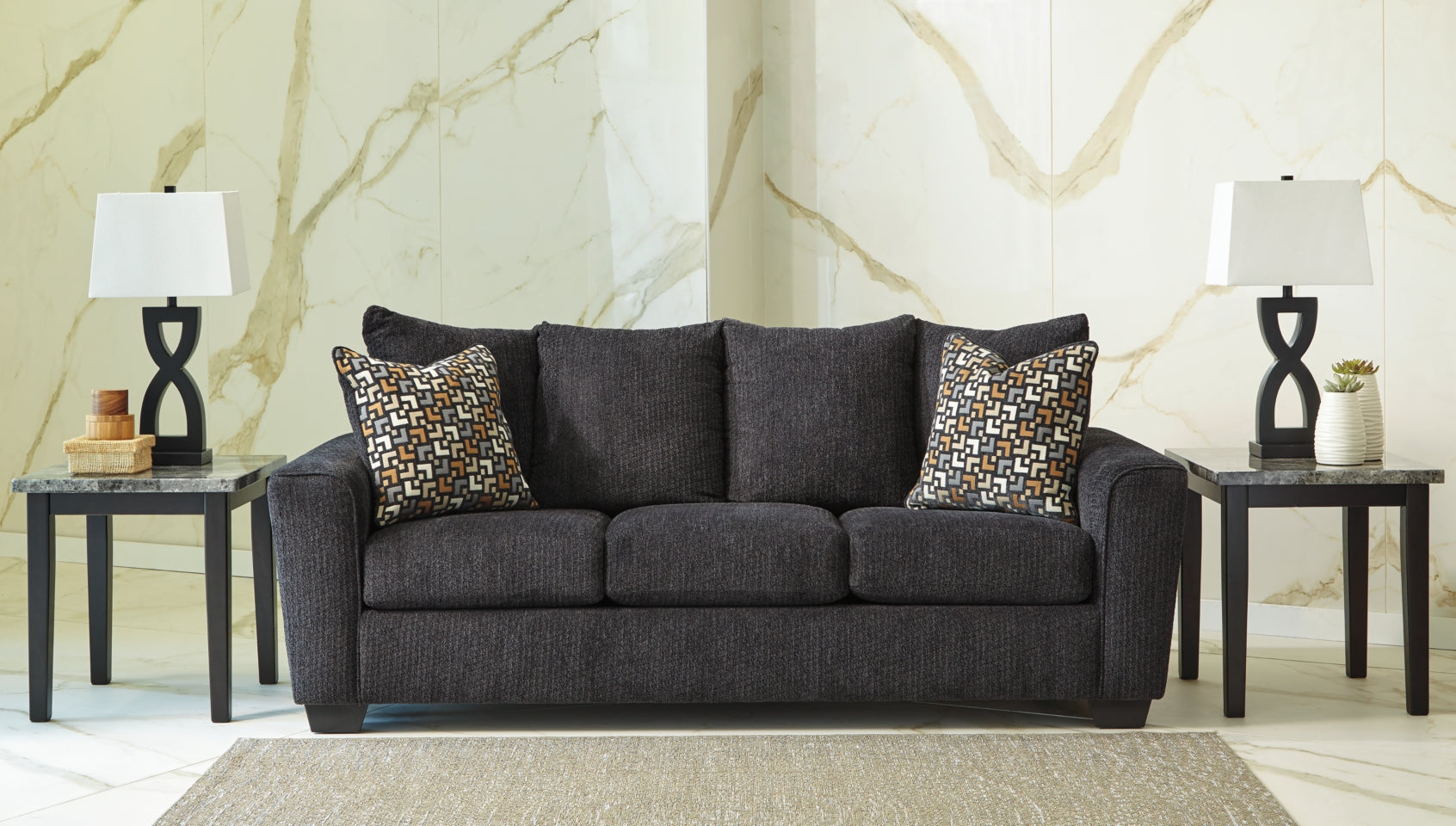 Wixon Sofa and Loveseat - furniture place usa