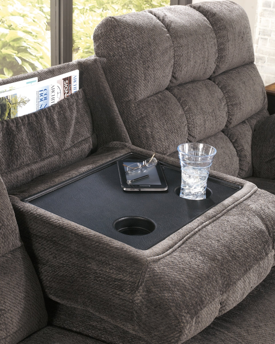 Acieona Sofa and Loveseat - furniture place usa