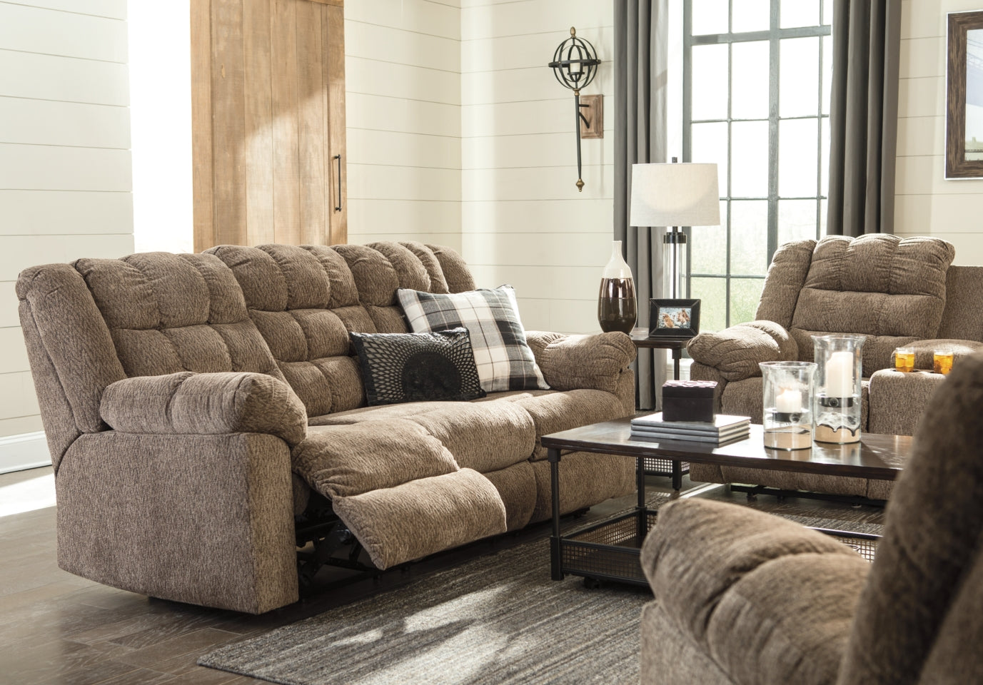 Workhorse Sofa, Loveseat and Recliner - furniture place usa