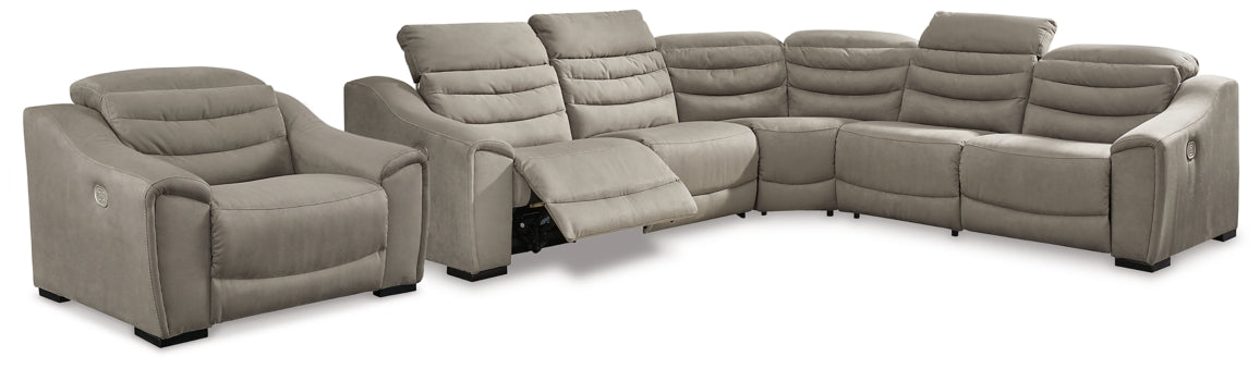 Next-Gen Gaucho 5-Piece Sectional with Recliner - PKG013103 - furniture place usa