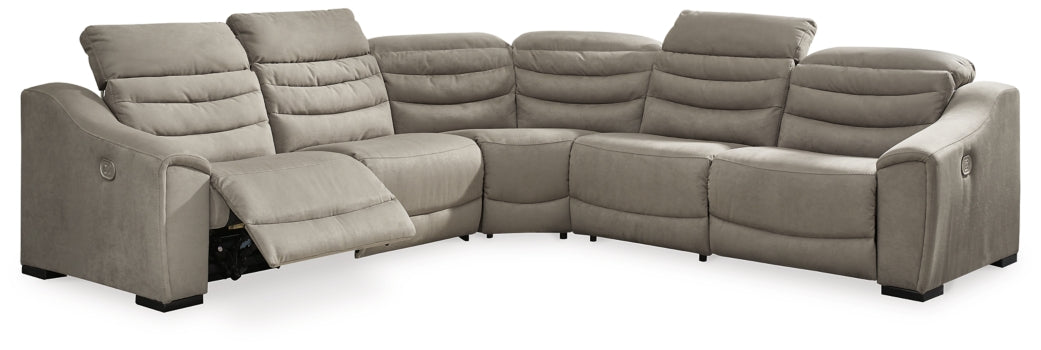 Next-Gen Gaucho 5-Piece Sectional with Recliner - PKG013103 - furniture place usa