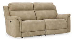 Next-Gen DuraPella Power Reclining Sofa and Loveseat - furniture place usa