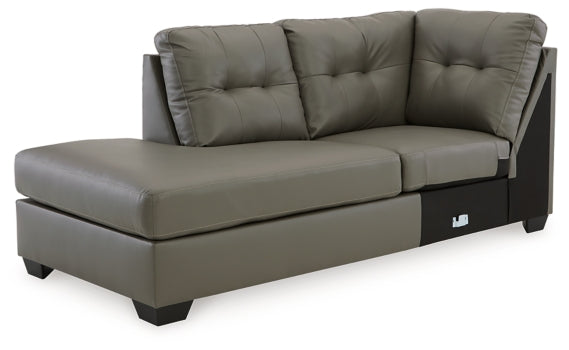Donlen 2-Piece Sectional with Ottoman - PKG013147 - furniture place usa