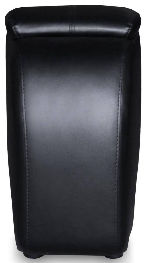 Cyrus Black 7 Pc Theater Seating (4r) - furniture place usa