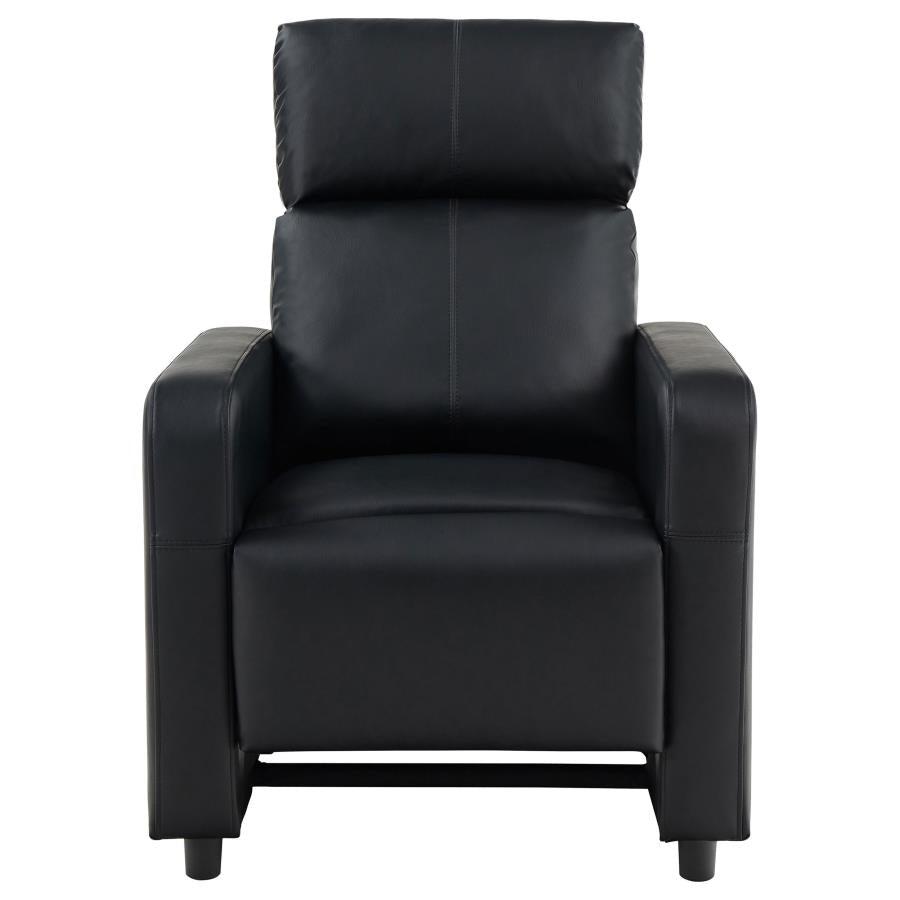 Toohey Black 9 Pc Theater Seating (5r) - furniture place usa