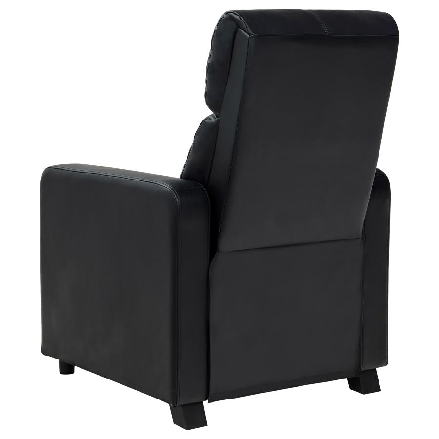 Toohey Black 9 Pc Theater Seating (5r) - furniture place usa