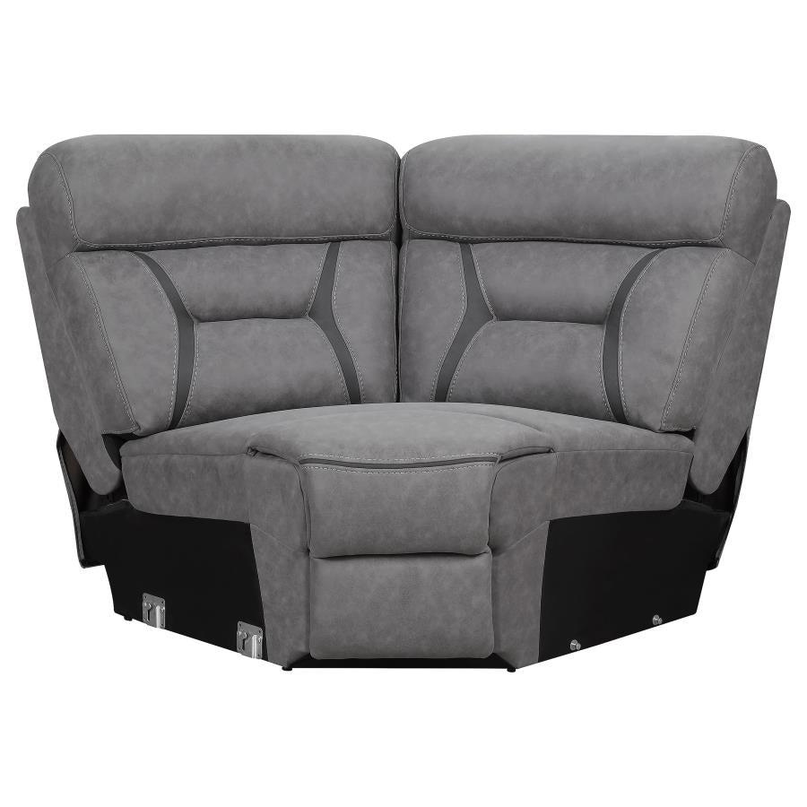 Higgins Grey Wedge - furniture place usa