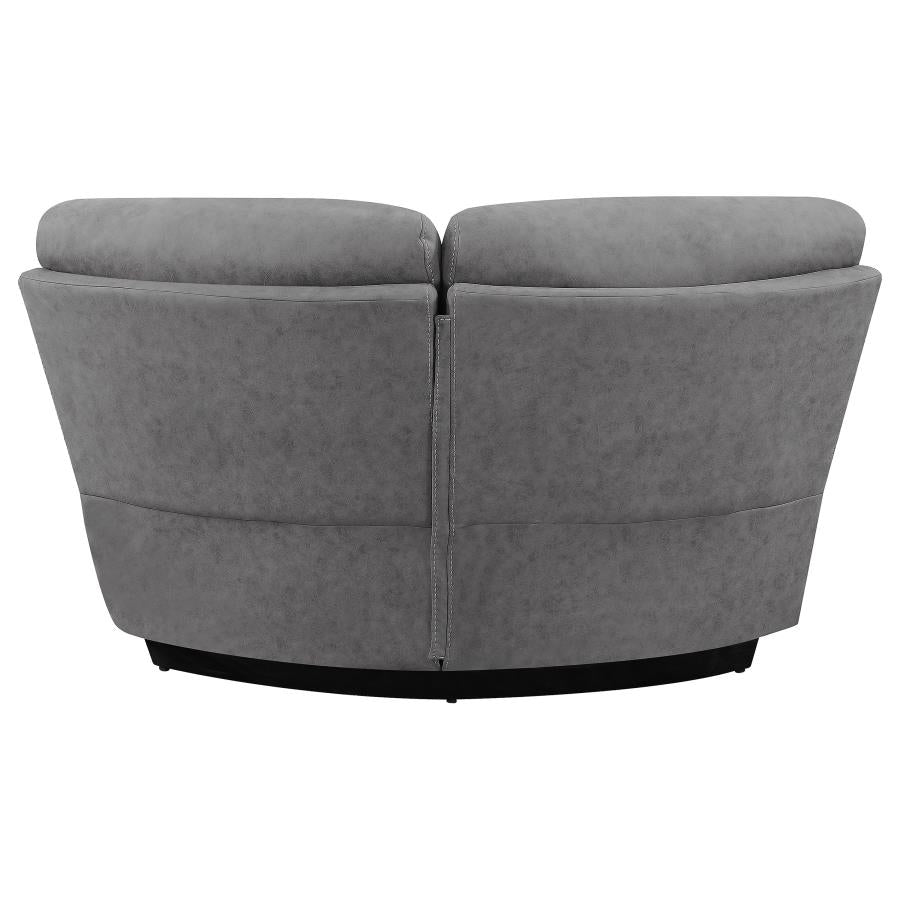 Higgins Grey Wedge - furniture place usa