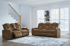 Wolfridge Sofa and Loveseat - furniture place usa