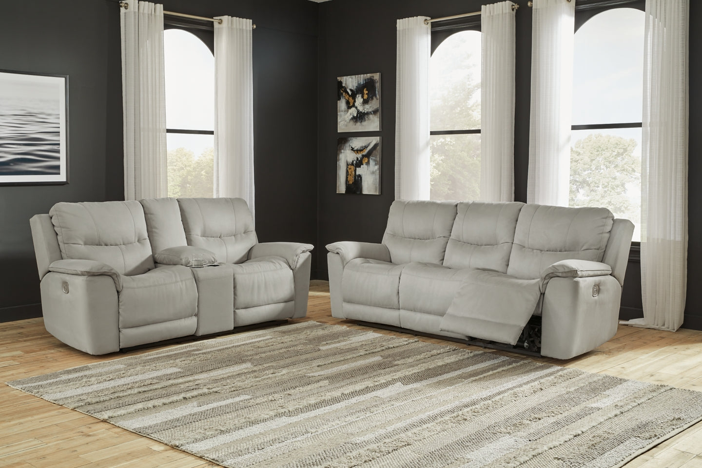 Next-Gen Gaucho Sofa, Loveseat and Recliner - PKG013178 - furniture place usa