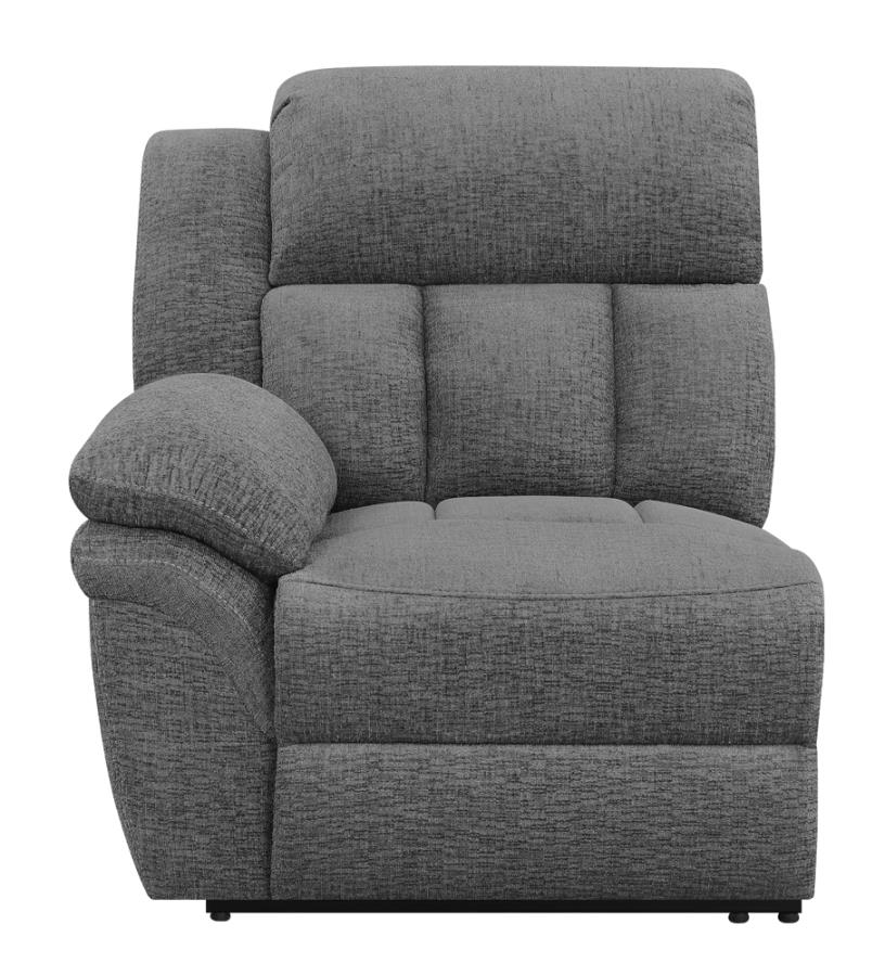 Bahrain Grey Laf Recliner - furniture place usa