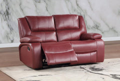 Camila Red Motion Loveseat - furniture place usa