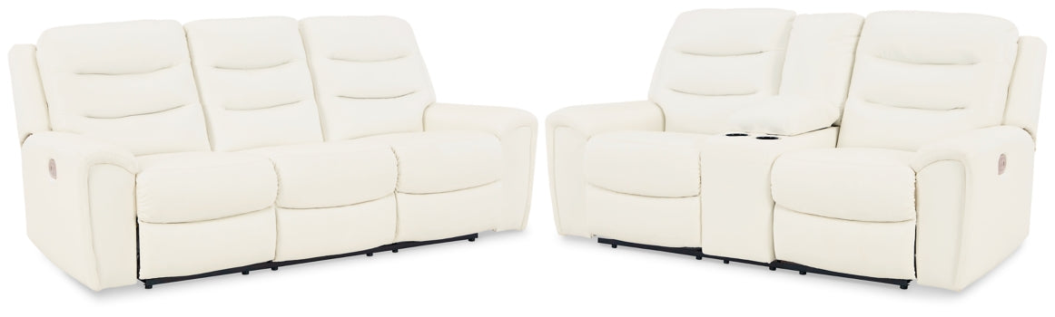 Warlin Sofa and Loveseat - furniture place usa
