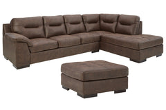 Maderla 2-Piece Sectional with Ottoman - PKG010997 - furniture place usa