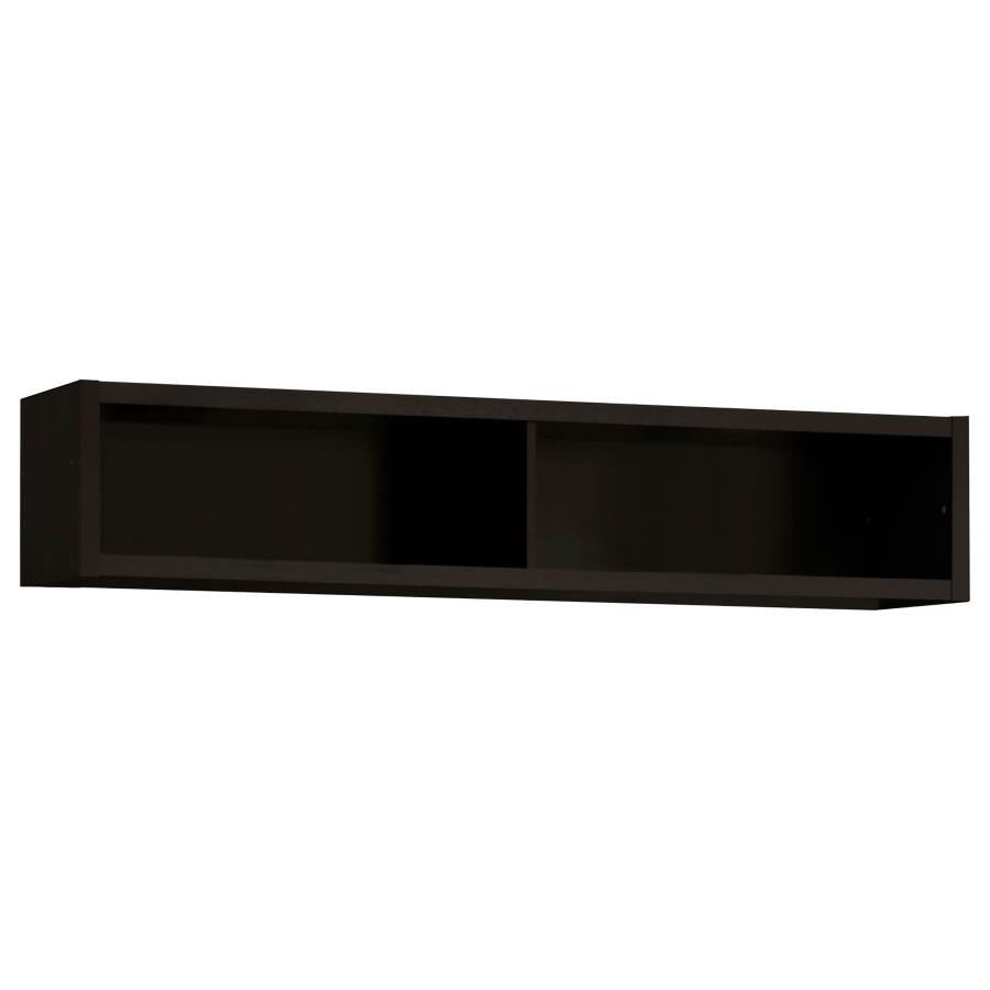 Lewes Brown 4 Pc Entertainment Center - furniture place usa