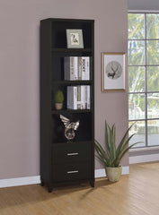 Lewes Brown Media Tower - furniture place usa
