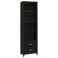 Lewes Brown Media Tower - furniture place usa