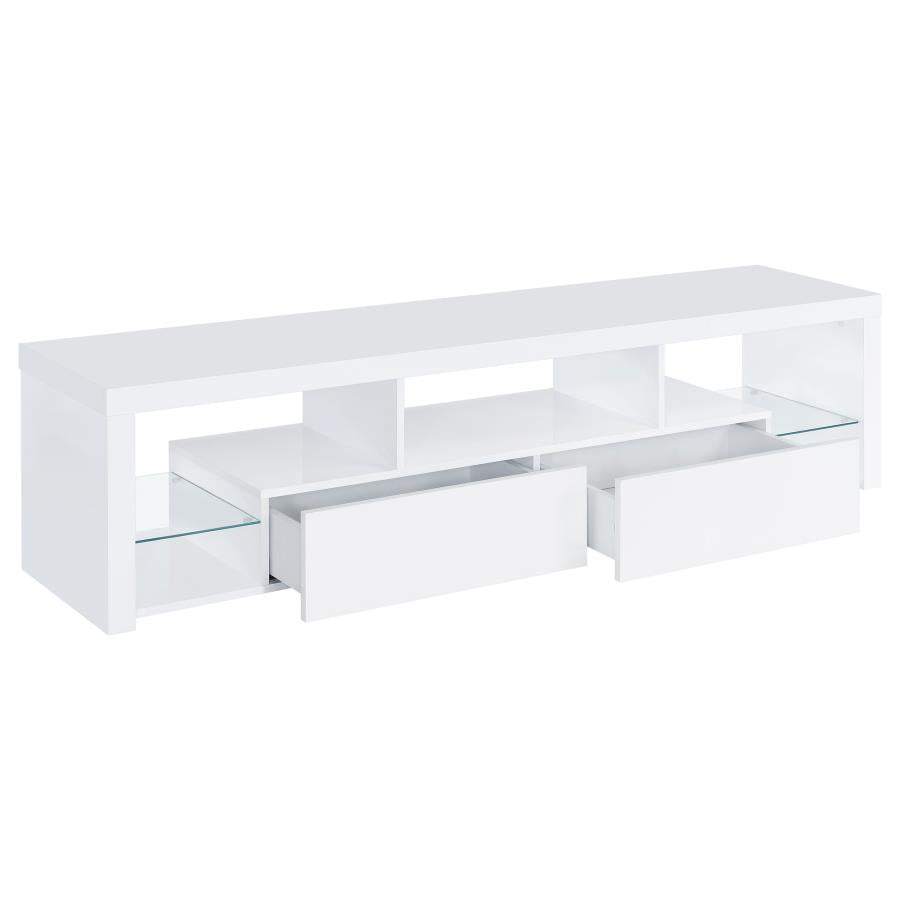 Jude White 3 Pc Entertainment Center - furniture place usa