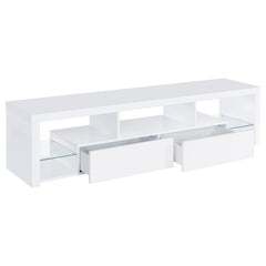 Jude White 3 Pc Entertainment Center - furniture place usa