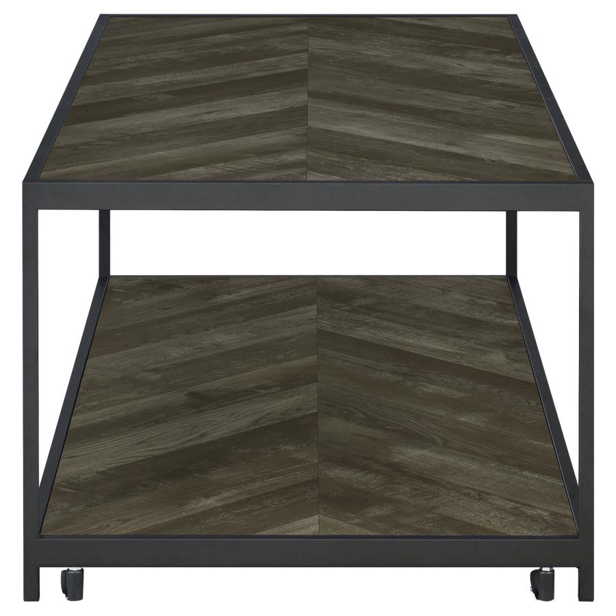 Beckley Grey Coffee Table - furniture place usa