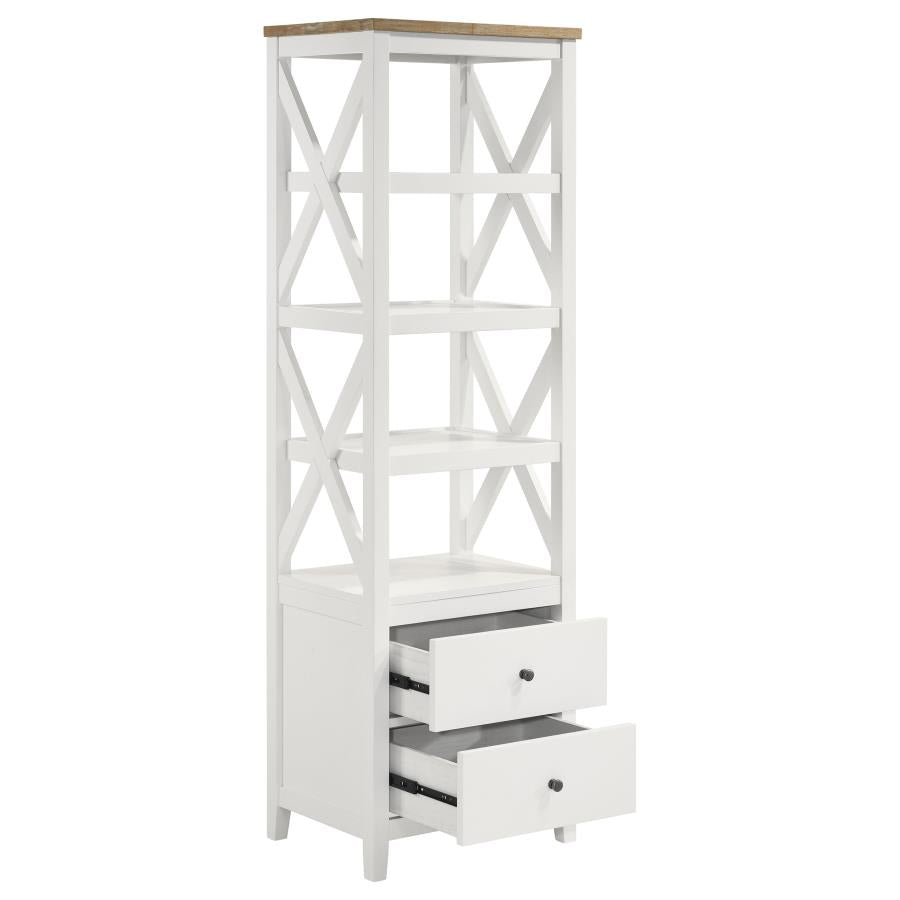 Angela Brown Media Tower - furniture place usa