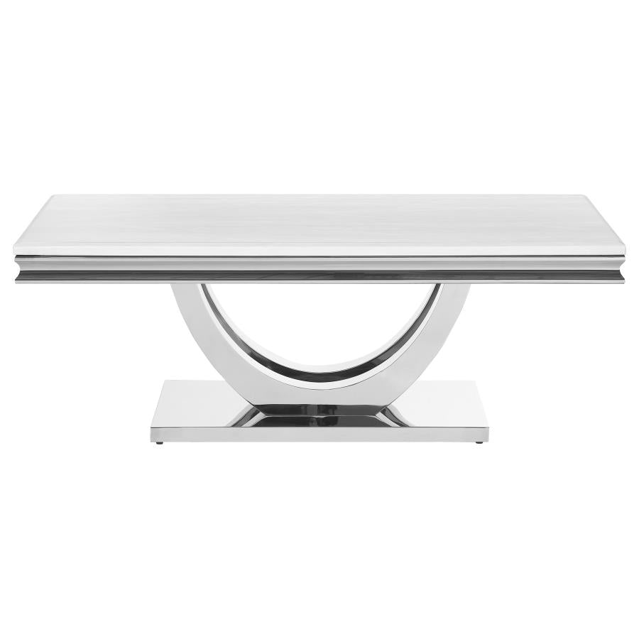 Kerwin White Coffee Table - furniture place usa
