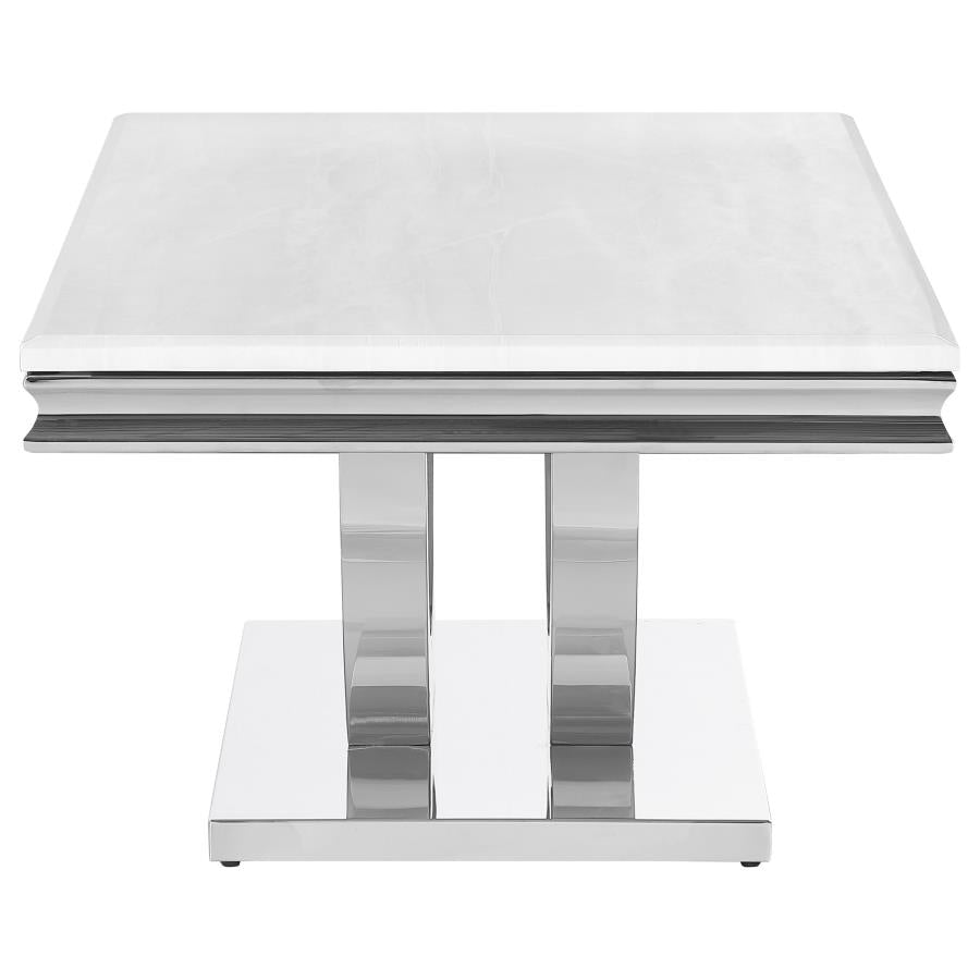 Kerwin White Coffee Table - furniture place usa