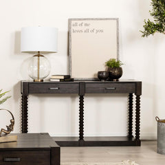 Meredith Brown Sofa Table - furniture place usa