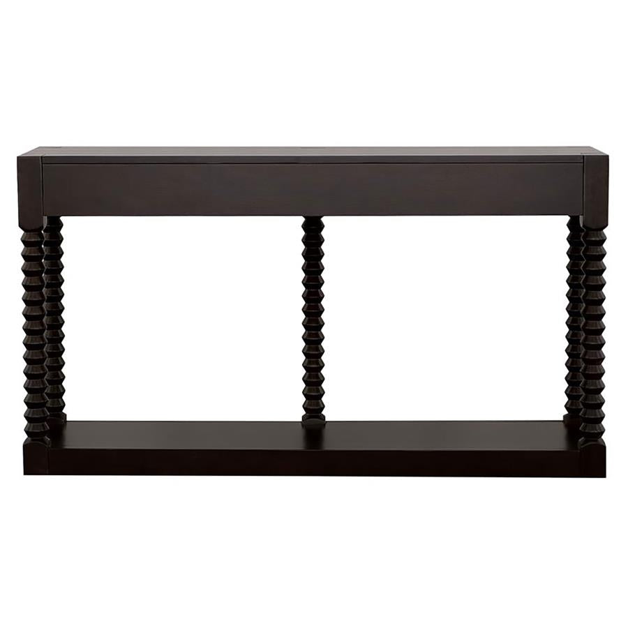 Meredith Brown Sofa Table - furniture place usa